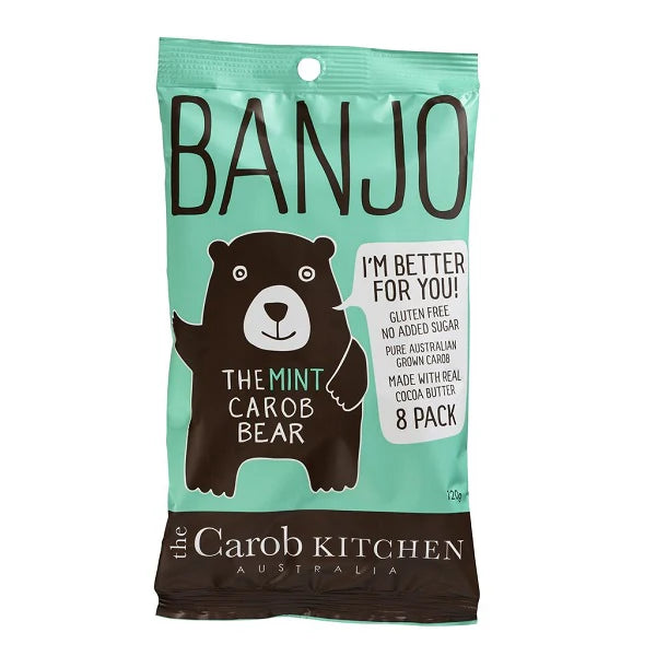 Carob Bears - Mint 'The Carob Kitchen'